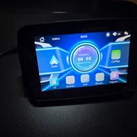 Monitor 5" per moto android auto/apple
