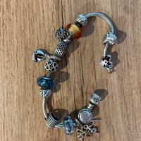 Bracciale Pandora + 14 charms