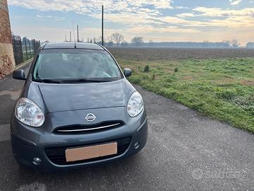 NISSAN MICRA GRIGIO METALIZZATO ANNO 2012 1.2