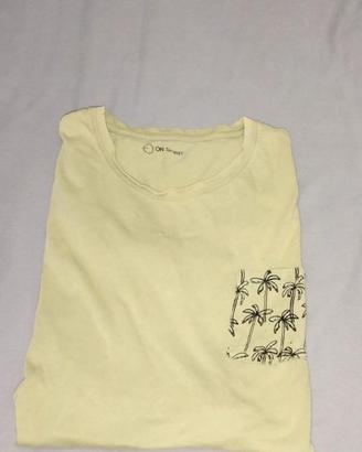 On Spirit T-Shirt Uomo Cachi 100% Cotone Taglia L