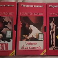 Videocassette VHS I Classici Proibiti