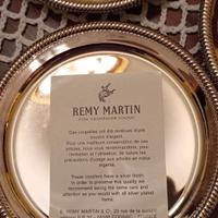 3 SOTTOBICCHIERI REMY MARTIN  PLACCATI ARGENTO