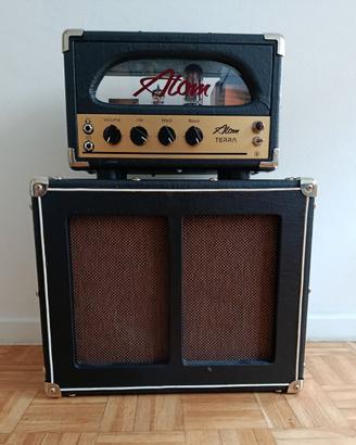 Amplificatore valvolare Atom con cassa Jensen P10R