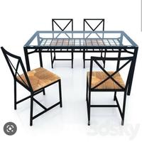 Tavolo Granas Ikea con sedie