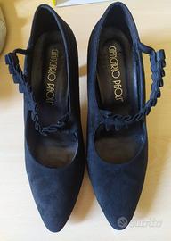 Décolleté nere in velluto Giancarlo Paoli 40 