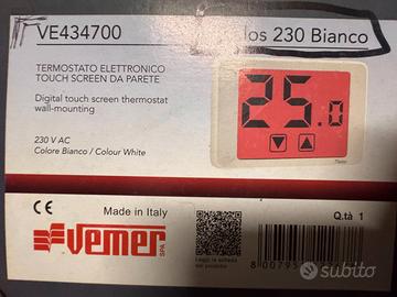 Termostato ambiente 220v Nuovo