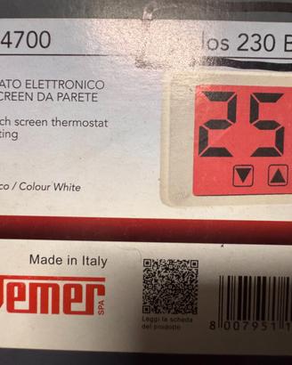 Termostato ambiente 220v Nuovo