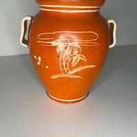 Rometti ceramiche Umbertide Vaso arancione Anni 40