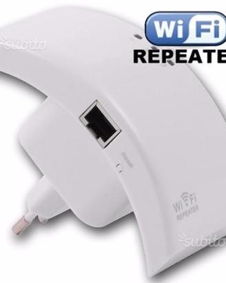 AMPLIFICATORE WIFI REPEATER 300 Mbps RIPETITORE