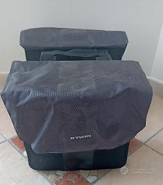 Borsa doppia per portapacchi da bici