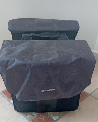 Borsa doppia per portapacchi da bici