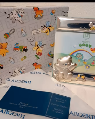 Portafoto da tavolo Its, laminato argento