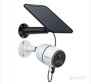 Telecamera esterno Reolink GO solare - sim