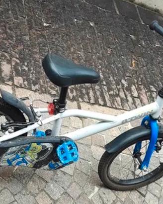 bicicletta btwin 16 pollici