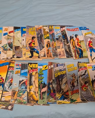 Lotto fumetti Zagor /Tutto Zagor -30 fumetti