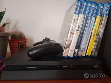 Play station 4 slim 1 tera + giochi