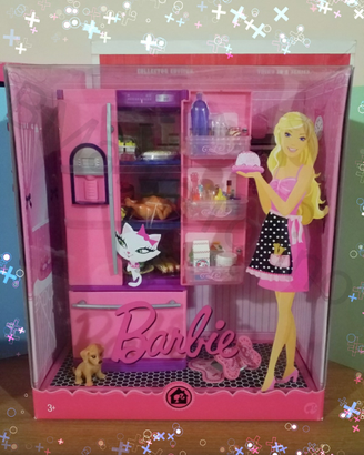 Barbie Fashion Fever Frigorifero Pink 2008 NRFB