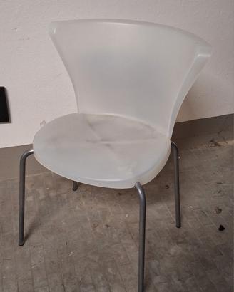 3 x Sedie Cucina in Plastica