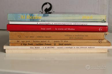 8 libri in dialetto modenese