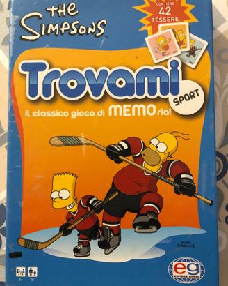 Gioco Memory Trovami - Simpson