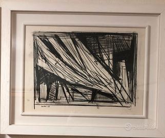 Gualtiero Nativi pastello su carta intelata