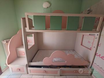 Giesseg Cameretta a soppalco con cabina armadio