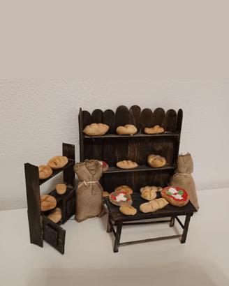 Set diorama presepe artigianale
