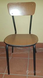 11 sedie in formica anni 60 vintage