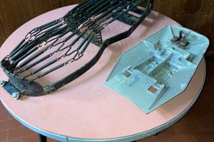 Sella e supporto lambretta innocenti j50/j100