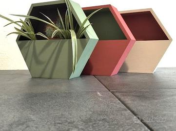 pittura per legno e vasi da parete