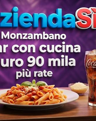 Bar con cucina rateizzabile