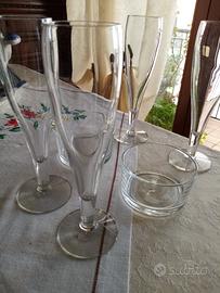 Set 4 flutes e 2 ciotoline 