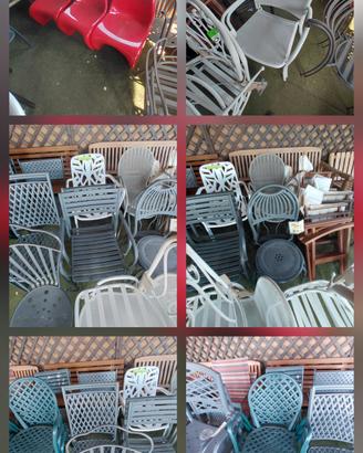 Vasto assortimento sedie poltrone divanetti 
