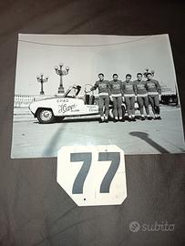 Foto ciclismo 1959 e numero gara