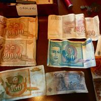 Lotto Banconote Storiche Jugoslavia e Bulgaria 