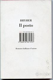 BRYHER Il Posto. ISBN Edizione