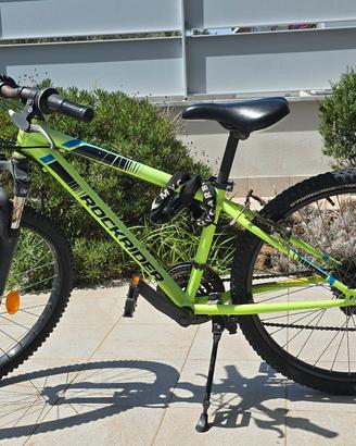 Bici per ragazzino Decathlon st 500 gialla