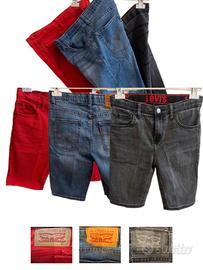  jeans a mezza gamba da ragazzo 12/14