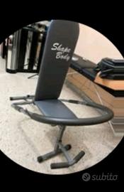  panca x addominali usata 2 volte