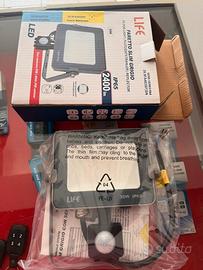 Faro led da esterno 30w con sensore di movimento