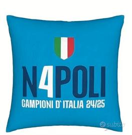 CUSCINO CELEBRATIVO NAPOLI – CAMPIONI D’ITALIA