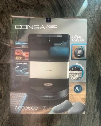 Cecotec Conga X80 Robot Aspirapolvere Lavapaviment