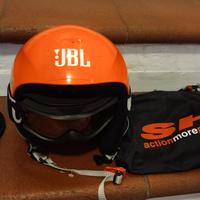 Casco sci bambino/a size 56-58 con visiera