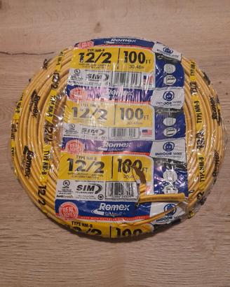 cavo Southwire 28828221 12/2WG Nmb Wire 30m, 100'
