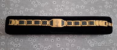 bracciale magnetico titanio e acciaio 