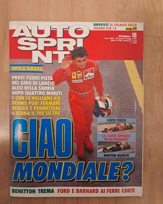 Autosprint 1991 Test Jaguar XJR-15 - John Surtees