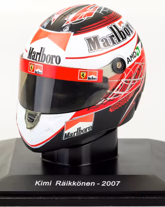 Kimi Räikkönen 2007 Casco Schuberth Scala 1:5