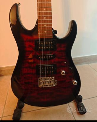 Chitarra elettrica Ibanez e amplificatore Marshall