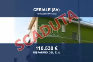 Immobile in asta di 89 m² con box auto doppio a Ce