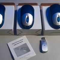 Mouse Senza Filo, Wireless Lotto 3 Mouse nuovi